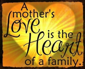 mothers love w heart