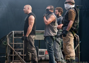 Michael Irby, Vin Diesel, Matt Schulze, Fast Five