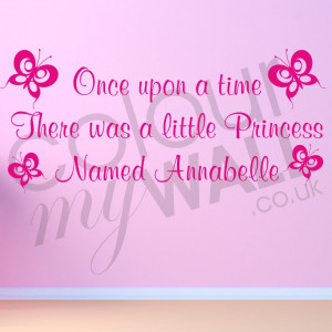 Home / Once upon a time there was a Princess named Annabelle - Custom ...