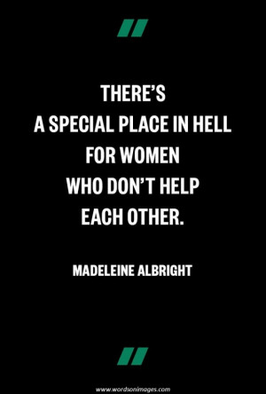 Madeleine albright quotes