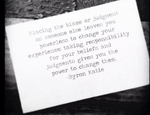 Take responsibility!!