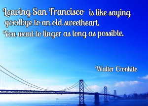 San Francisco travel quotes