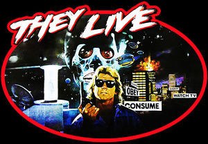 80s-Sci-Fi-Cult-Classic-They-Live-Poster-Art-quote-custom-tee-AnySize ...