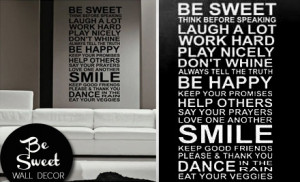 30 for House Rules Quote Wall Decal in Black or White incl ...