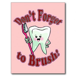 Funny Dental Hygienist Postcard