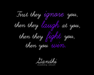 gandhi, inspiration, quote