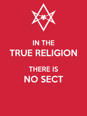 TRUE RELIGION NO SECT