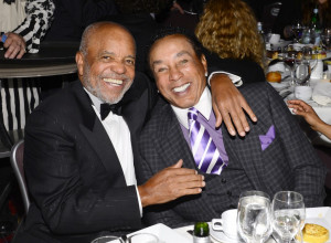 Berry Gordy and Smokey Robinson attend the Songwriters Hall of Fame ...