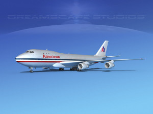 American Airlines Toys 747