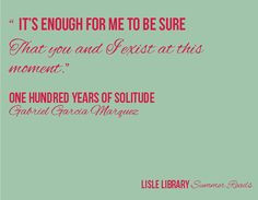 Quotes 100 Years Of Solitude ~ Book quotes on Pinterest | 69 Pins