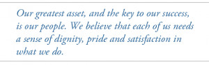 People Are Our Greatest Asset Quote