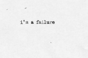 Failure | typewriter