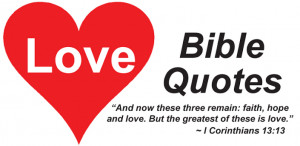 Bible Quotes - Love