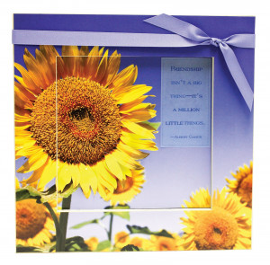 Sunflower Frame & Quote