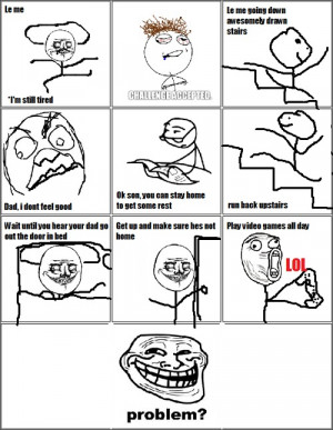 Troll Face - Feeling sickI love doing this!Submitted by p0p-s3sh ...