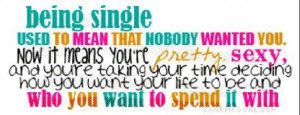 being single