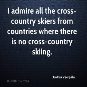 ... country skiers from countries where there is no cross-country skiing