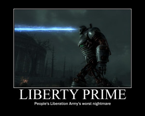 Fallout 3 Liberty Prime Meme