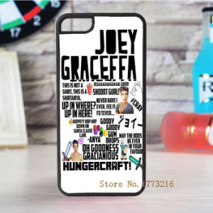 Joey Graceffa Quotes fashion cover case for iphone 4 4s 5 5s 5c for 6 ...