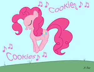 Pinkie Pie loves Cookies by MadisonHRW