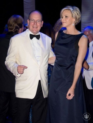 2014 - Prince Albert II of Monaco and Princess Charlene of Monaco ...