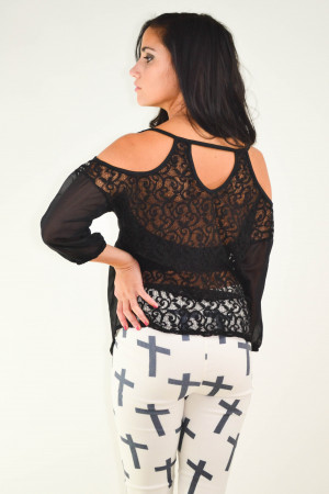Cold Shoulder Top