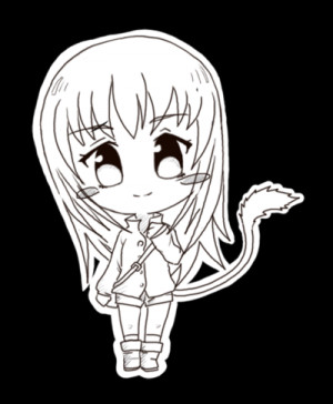 fanart HIYORI, Noragami [lines] by Layer-Zero