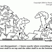 Organized Office Cartoon