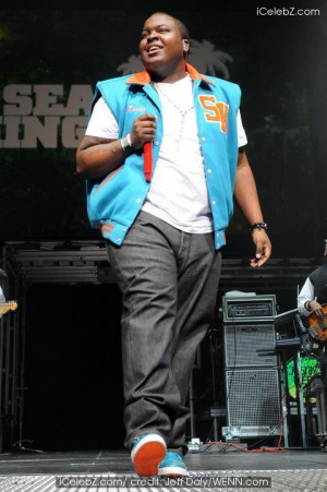 Sean Kingston performs live at the American Airlines Arena