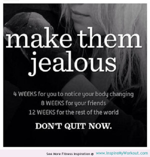 motivational fitness quote encouraging you to not quit now!
