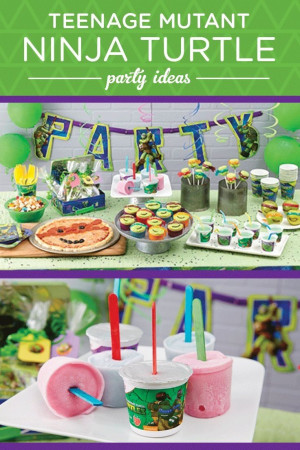 Teenage Mutant Ninja Turtles Birthday Party