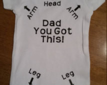 Funny Onesie, New Daddy Gift, Baby Shower Gift, New Baby Gift, Dad You ...