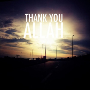 Thank You Allah