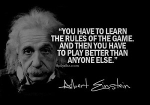Truth life lessons. ... Einstein