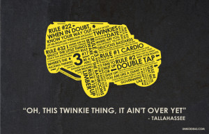 Zombieland Zombieland Quote Poster
