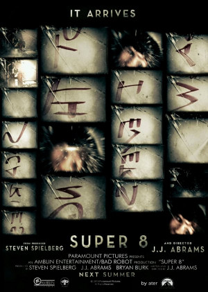 super 8 movie poster for steven spielbergs new film super 8