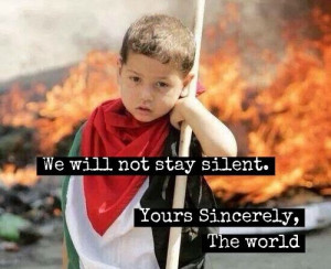 We will not stay silent.