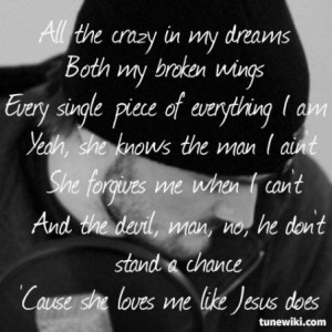 Like Jesus Does ~ Eric Church…..I am in love with this song, if I ...