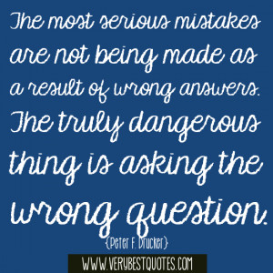 The most serious mistakes (mistake quotes)