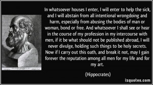 Hippocrates Quotes Healing