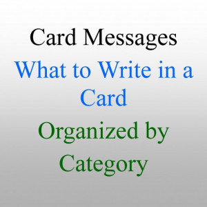 What to Write in a Greeting Card: Card Wishes