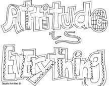 all quotes coloring pages (great quotes doodle page, great to use in ...