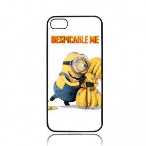 Cool Funny Despicable Me Minion with Banana iPhone 4/ 4s/ 5/ 5c/ 5s ...