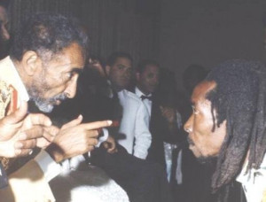 Haile Selassie Speaks to Rastaman