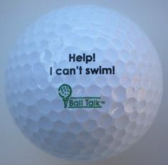 Funny Golf Ball Sayings