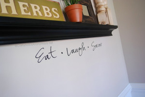 Do you use vinyl quotes in your home?