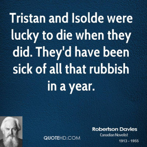 Robertson Davies Quotes