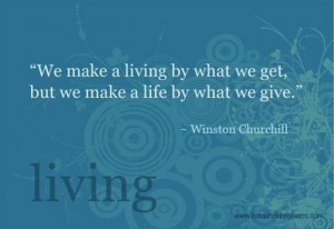 ... Back is what makes me happy Quotes A Day-Winston Churchill Quote