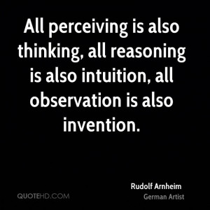 Rudolf Arnheim Quotes