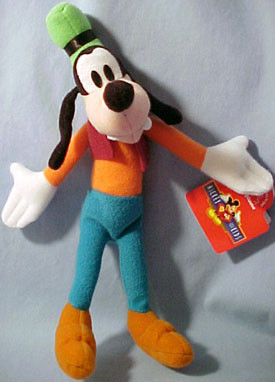 Disney's Goofy Plush - Goofy is a good-natured, happy simpleton with a